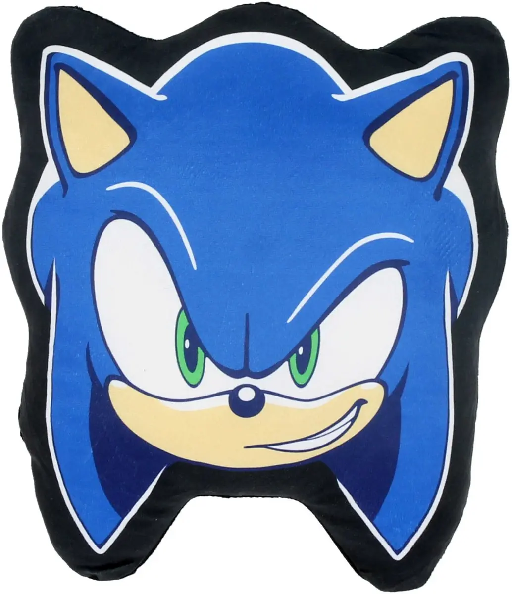 Sonic Gevormd Kussen Blauw - afbeelding 2 van 3
