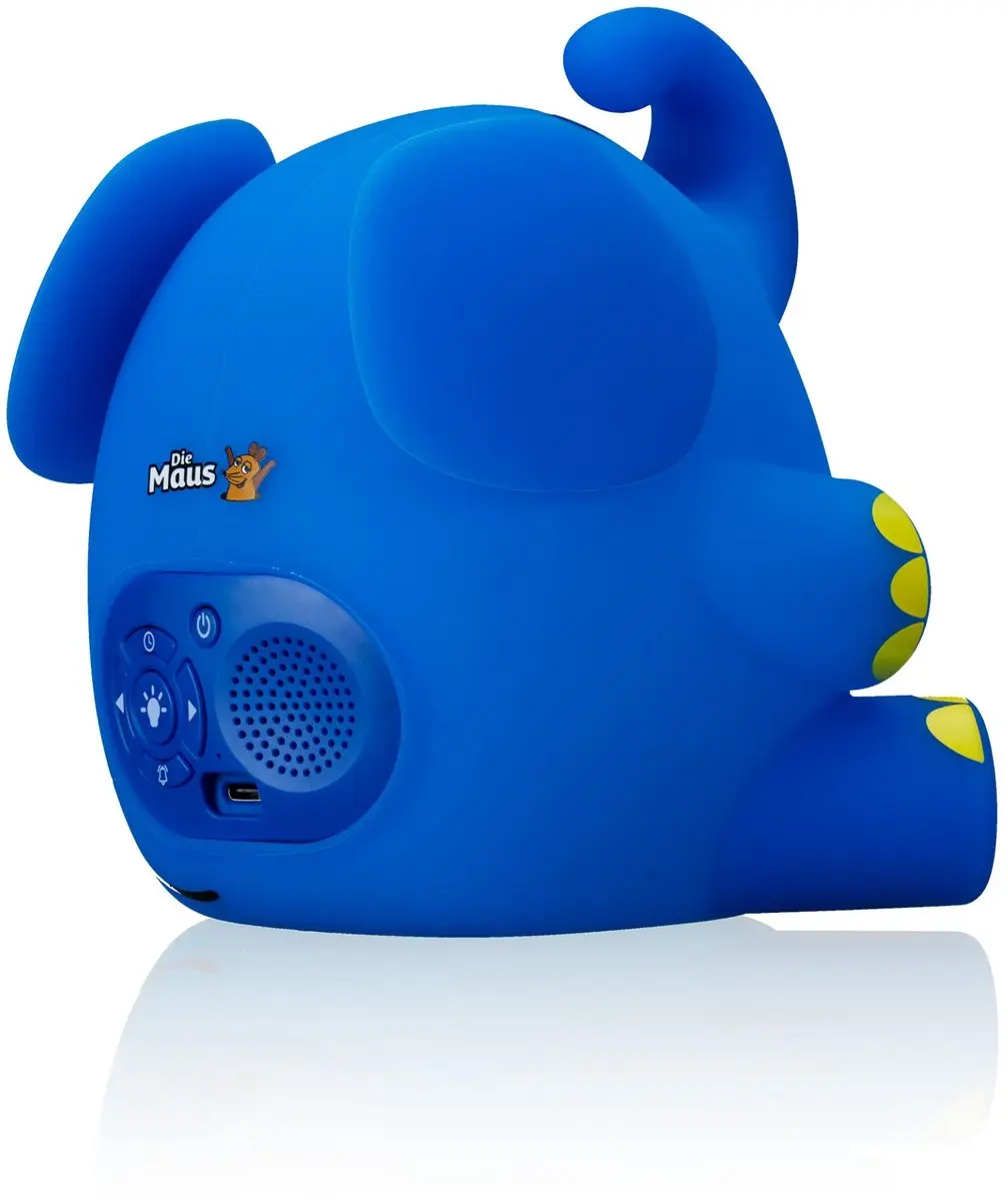 Bresser DieMaus Wekker Olifant - Blauw - afbeelding 6 van 6