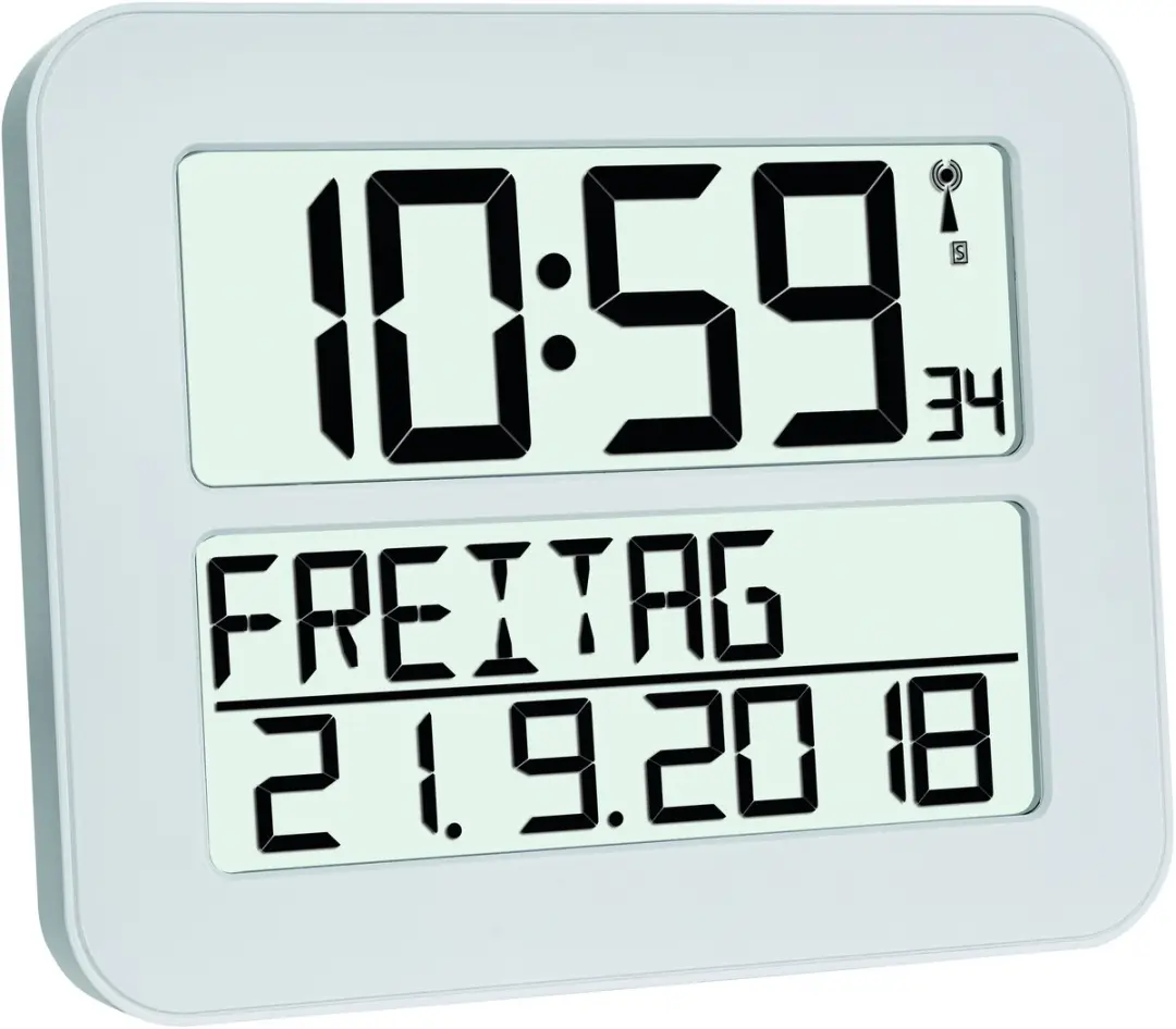 TFA Dostmann 60.4512.02 Digitaal Klok