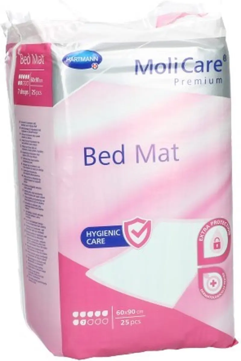 Hartmann Molicare Premium Bed Mat 7 Gouttes 60x90cm - 25 Stuks - afbeelding 2 van 2