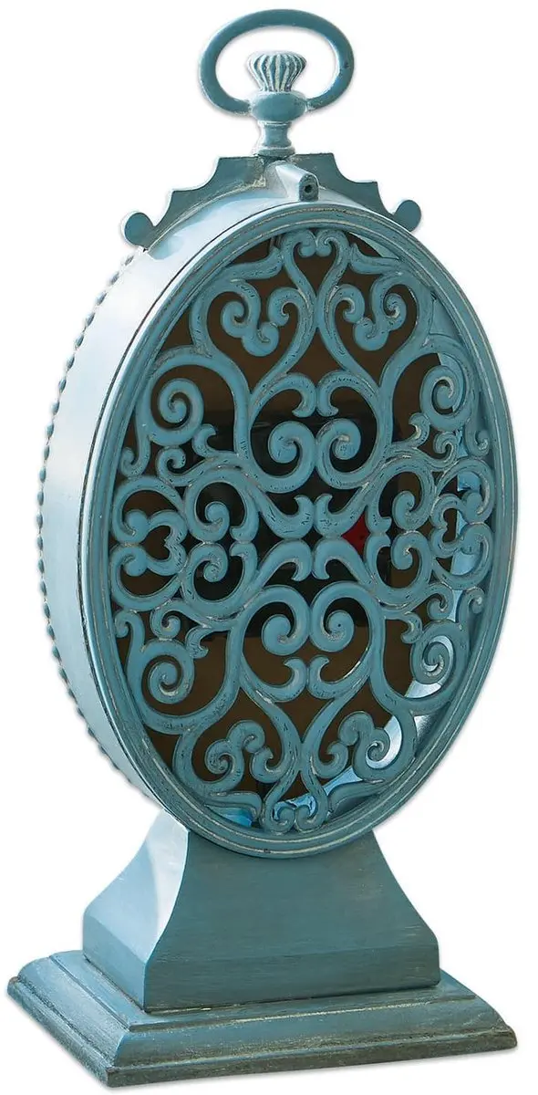 Loberon Michelet Klok - Antiekblauw - afbeelding 2 van 6