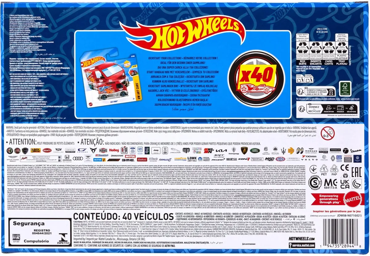 Hot Wheels JDW08 Set - 40 Auto's - afbeelding 6 van 6