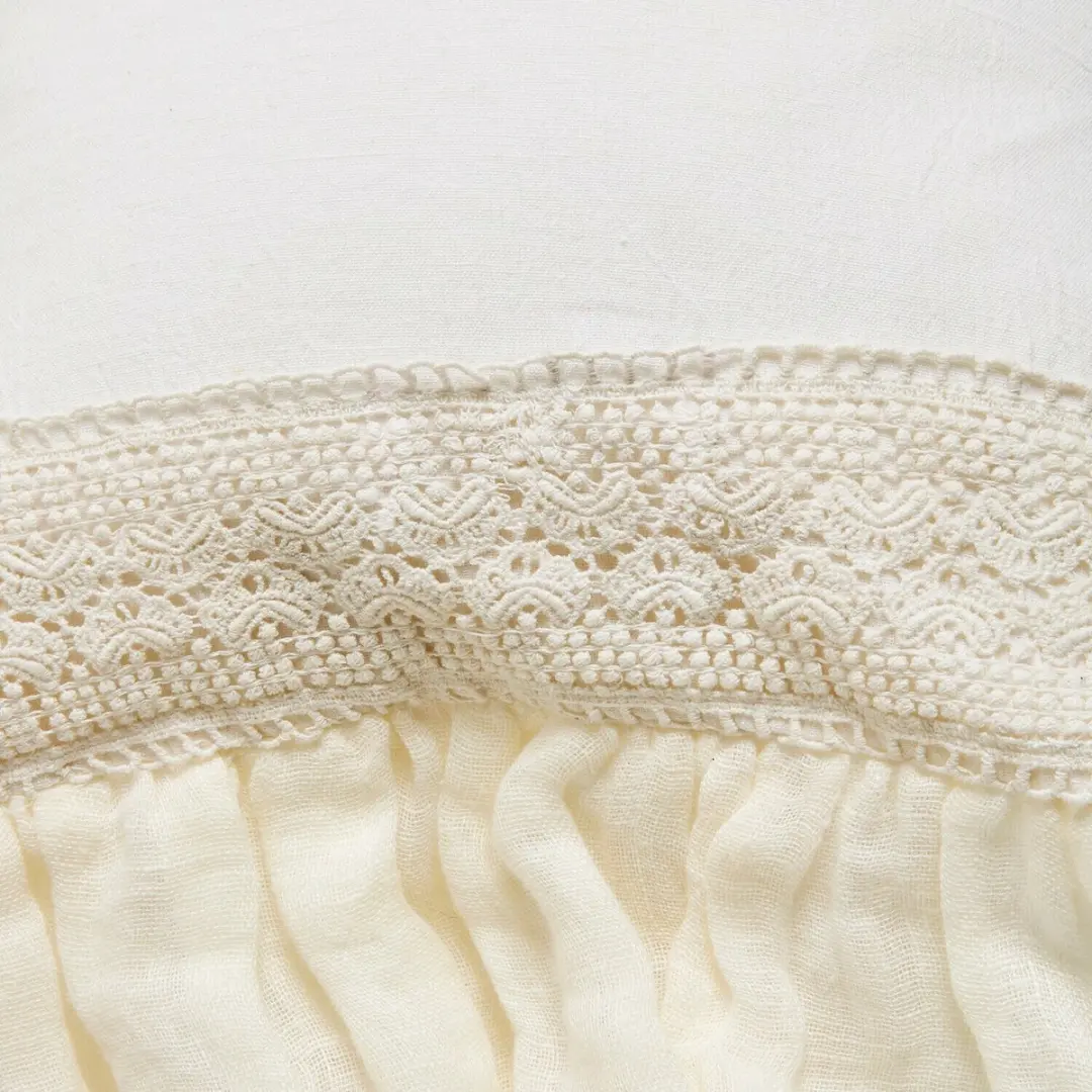Loberon Kussenhoes Set 2 Stuks Jolévianne Crème - afbeelding 5 van 6