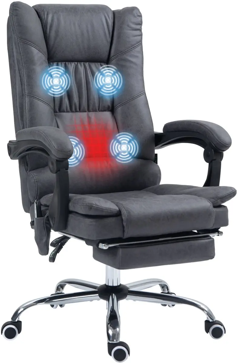 Vinsetto Massage Bureaustoel