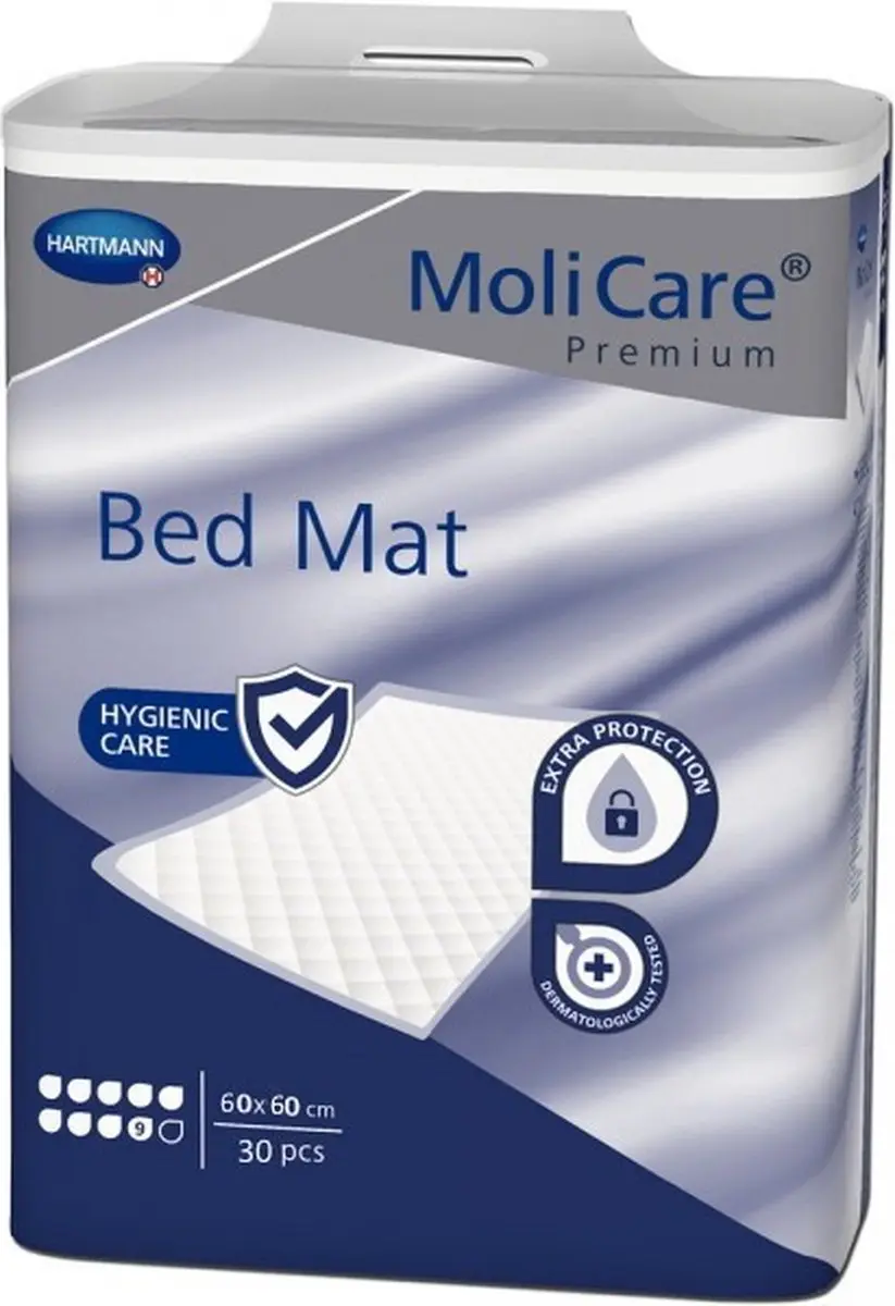 Hartmann Molicare Premium Bed Mat 9 druppels 60 x 60 cm