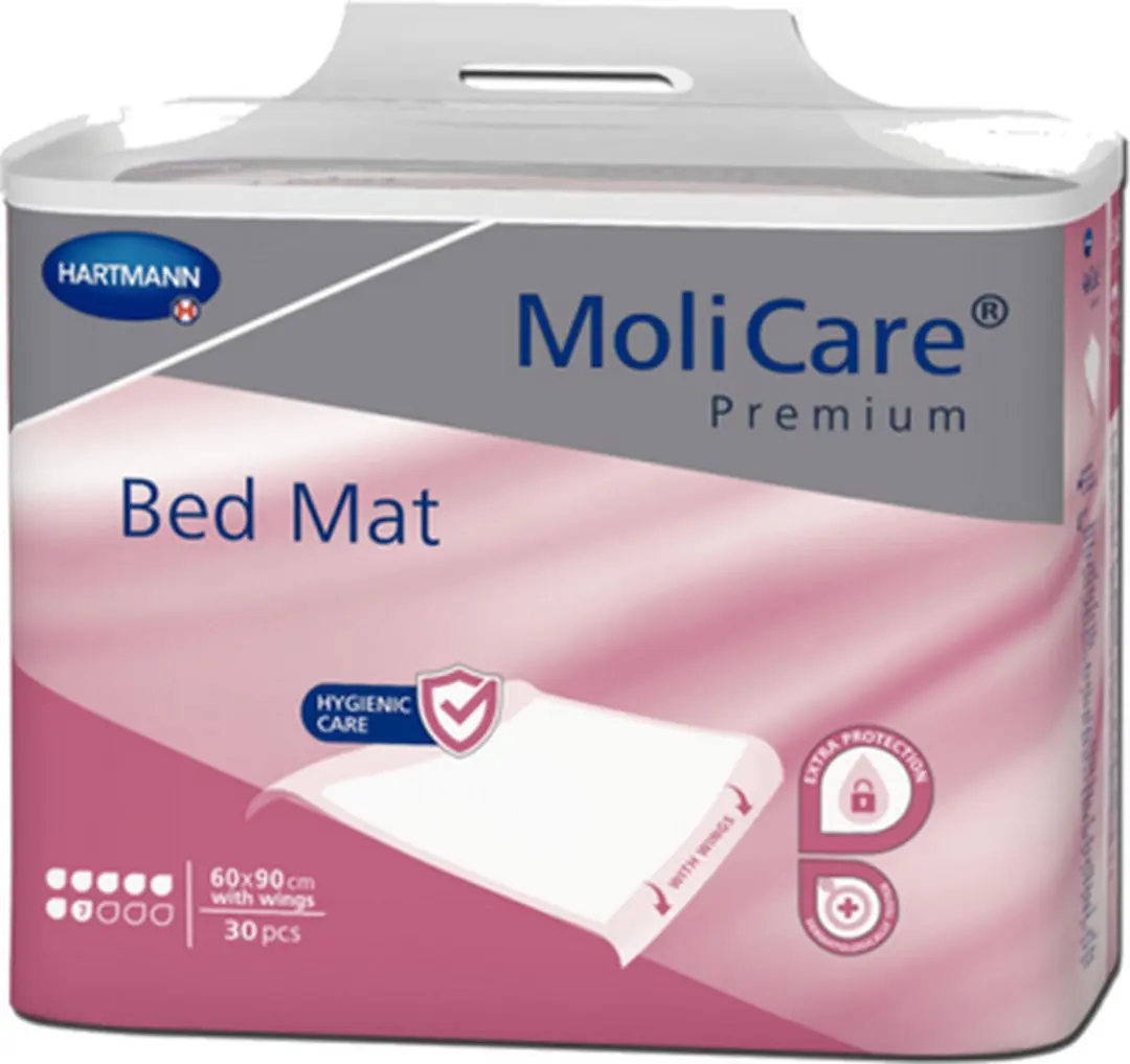 Hartmann Molicare Premium Bed Mat 7 gouttes 60 x 90 cm bordable (90 x 180 cm)