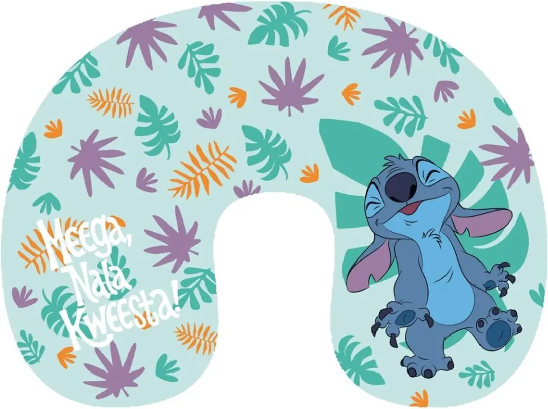 Lilo en Stitch sierkussen Fun Colores travel neck 35 x 30 cm