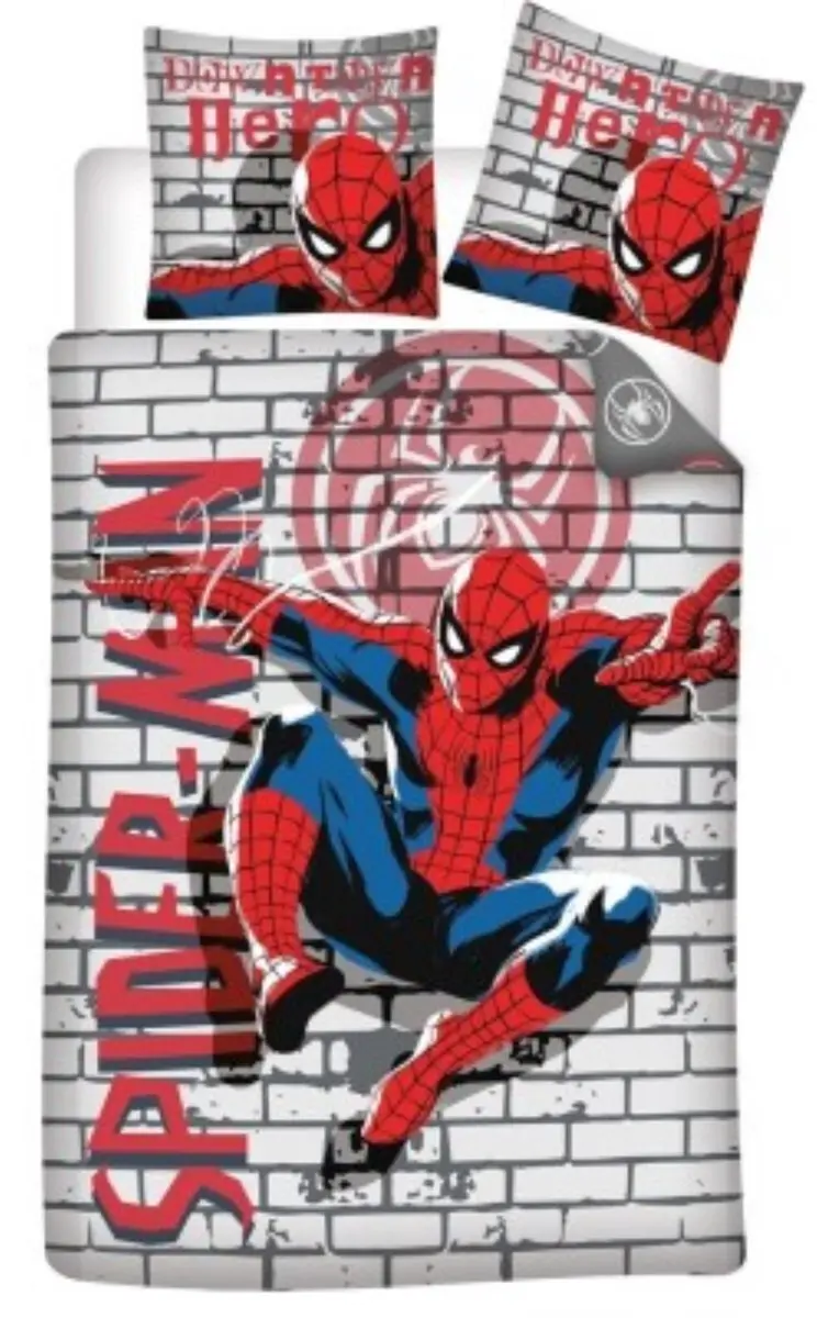 Spider-Man Downtown Hero Dekbedovertrek 140x200cm