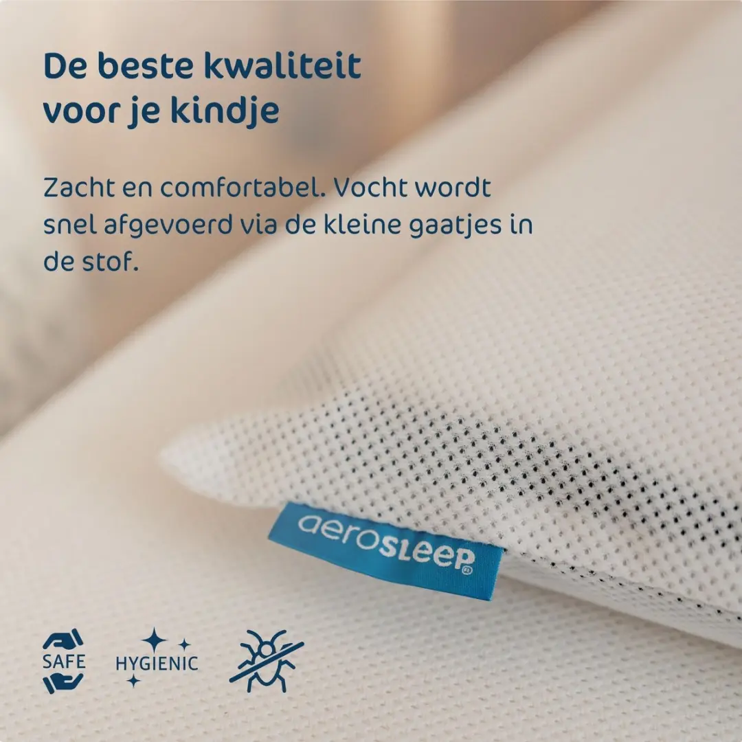 AeroSleep SafeSleep Kussensloop Small 35x51cm - Wit - afbeelding 3 van 5