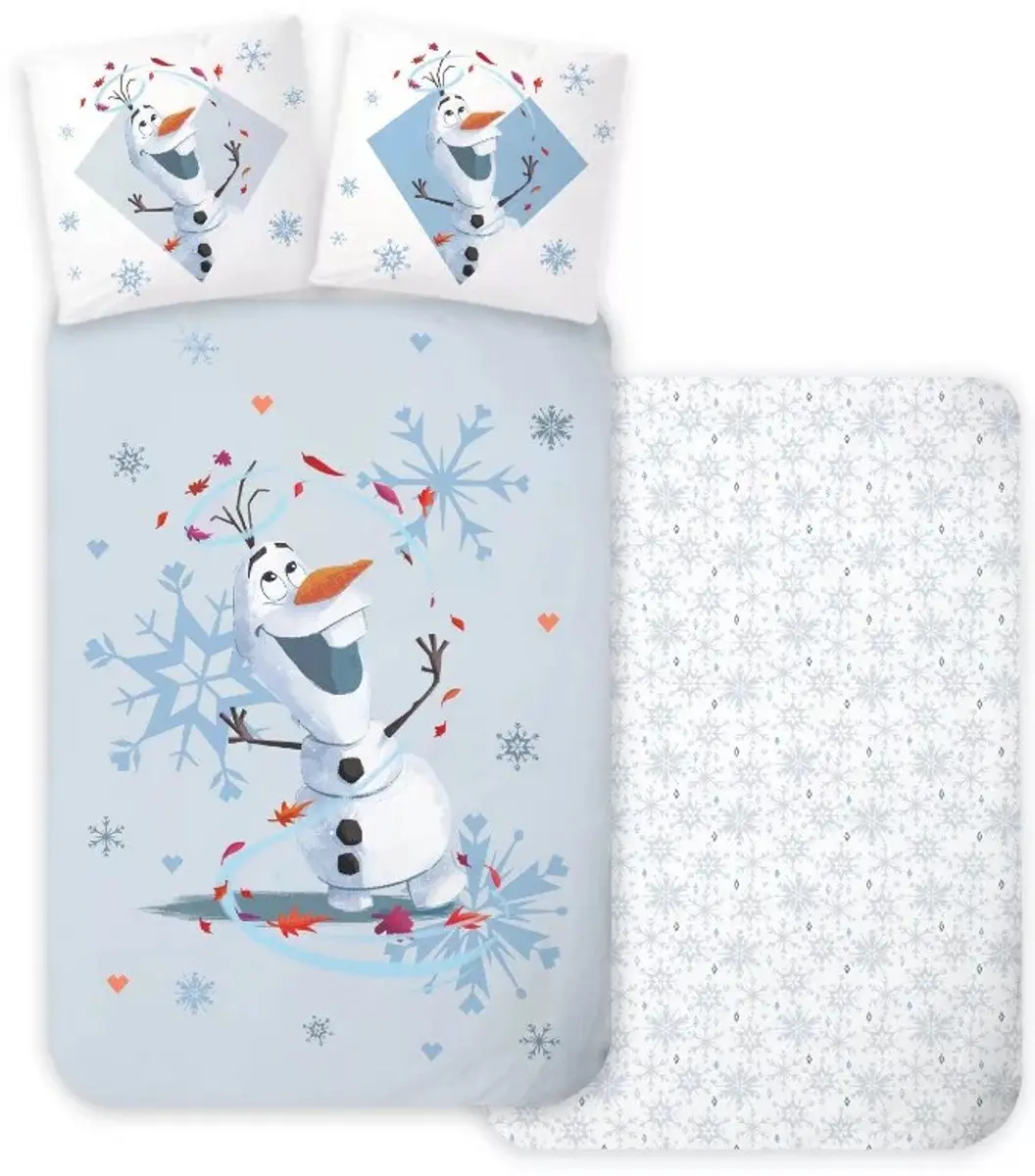 Frozen Olaf Dekbedovertrek 100 x 135 cm