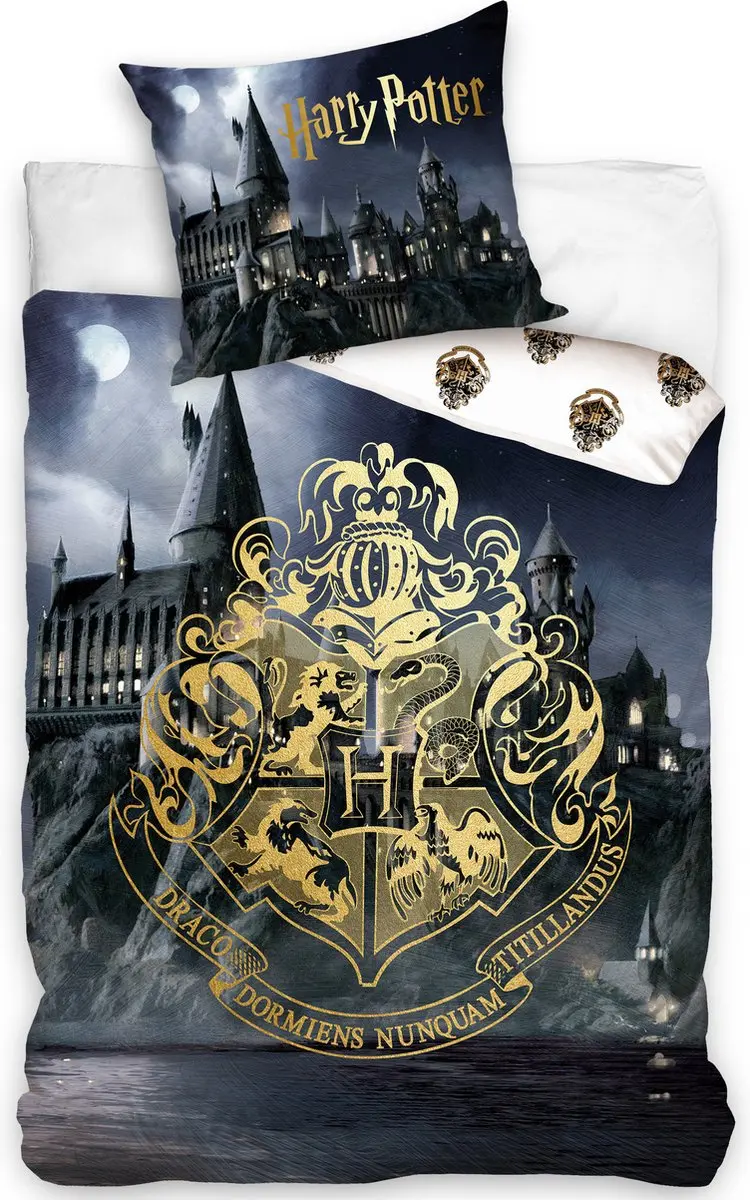 Harry Potter Dekbedovertrek Goud