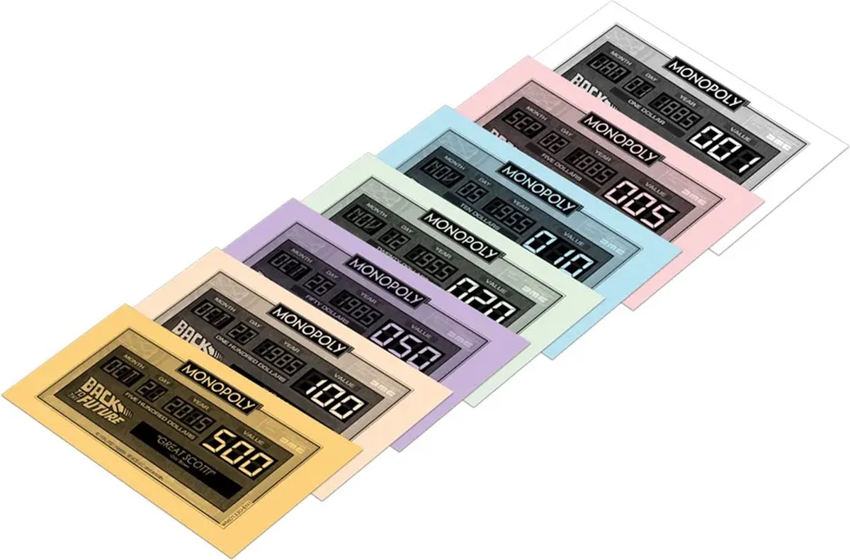 Monopoly Back To The Future (Engels)