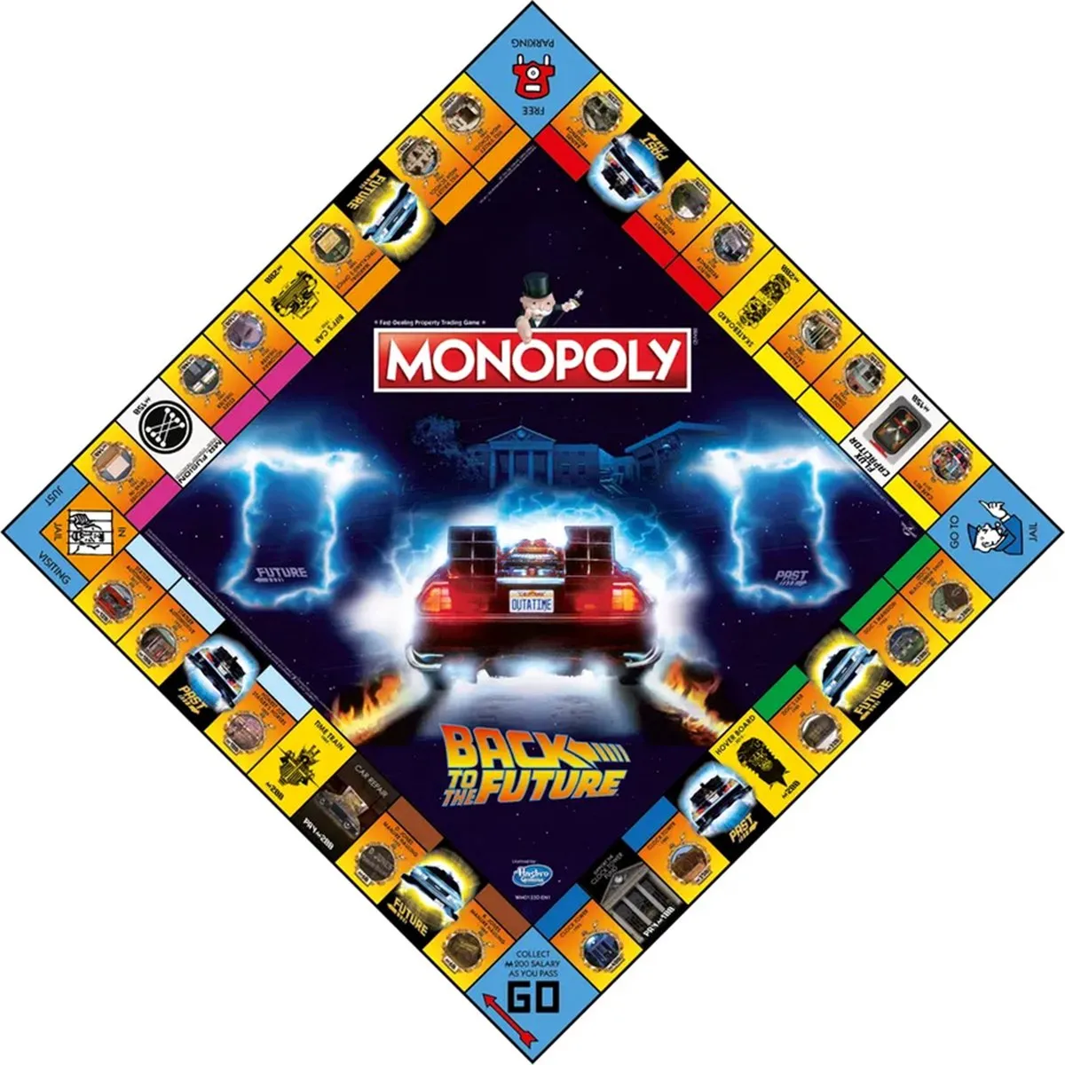 Monopoly Back To The Future (Engels)