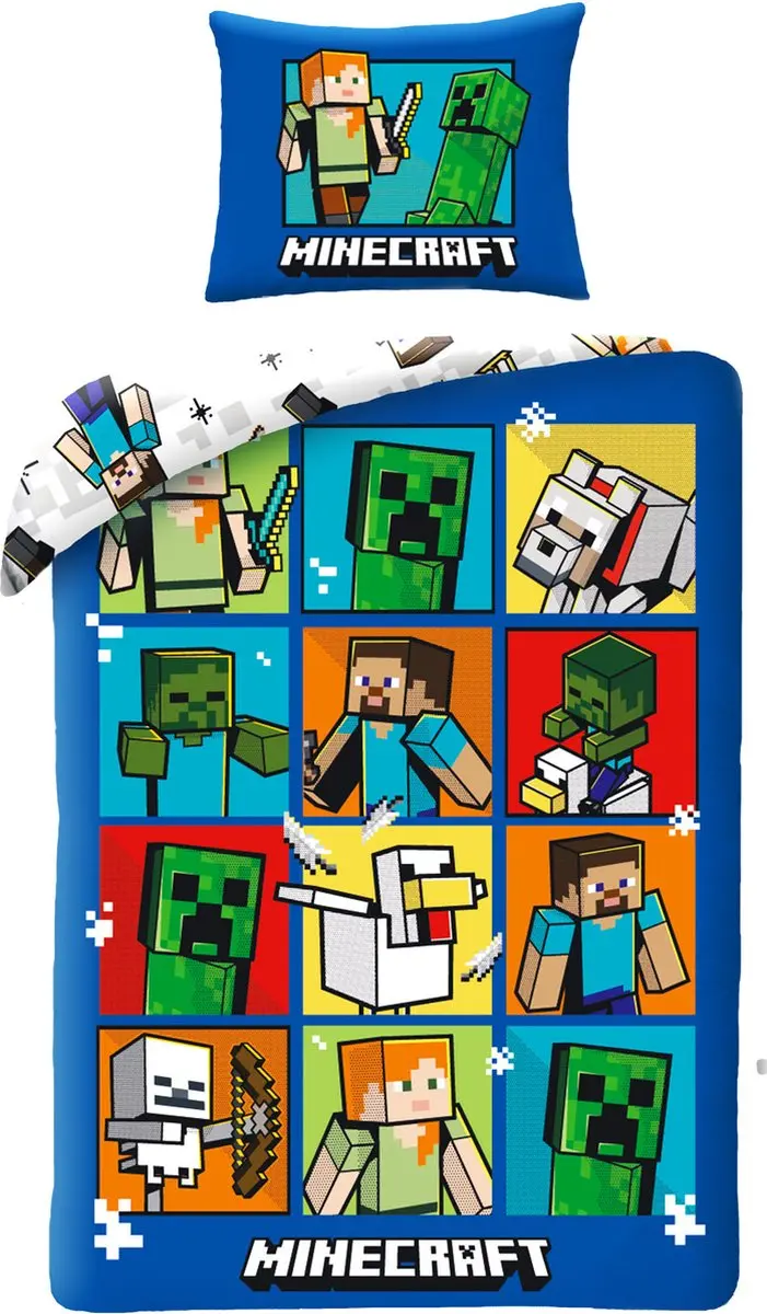 Minecraft Dekbedovertrek, Creepers
