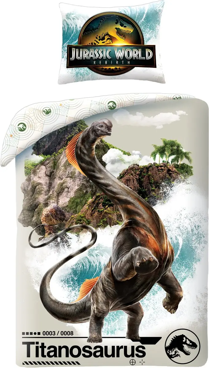 Jurassic World Dekbedovertrek Titanosaurus