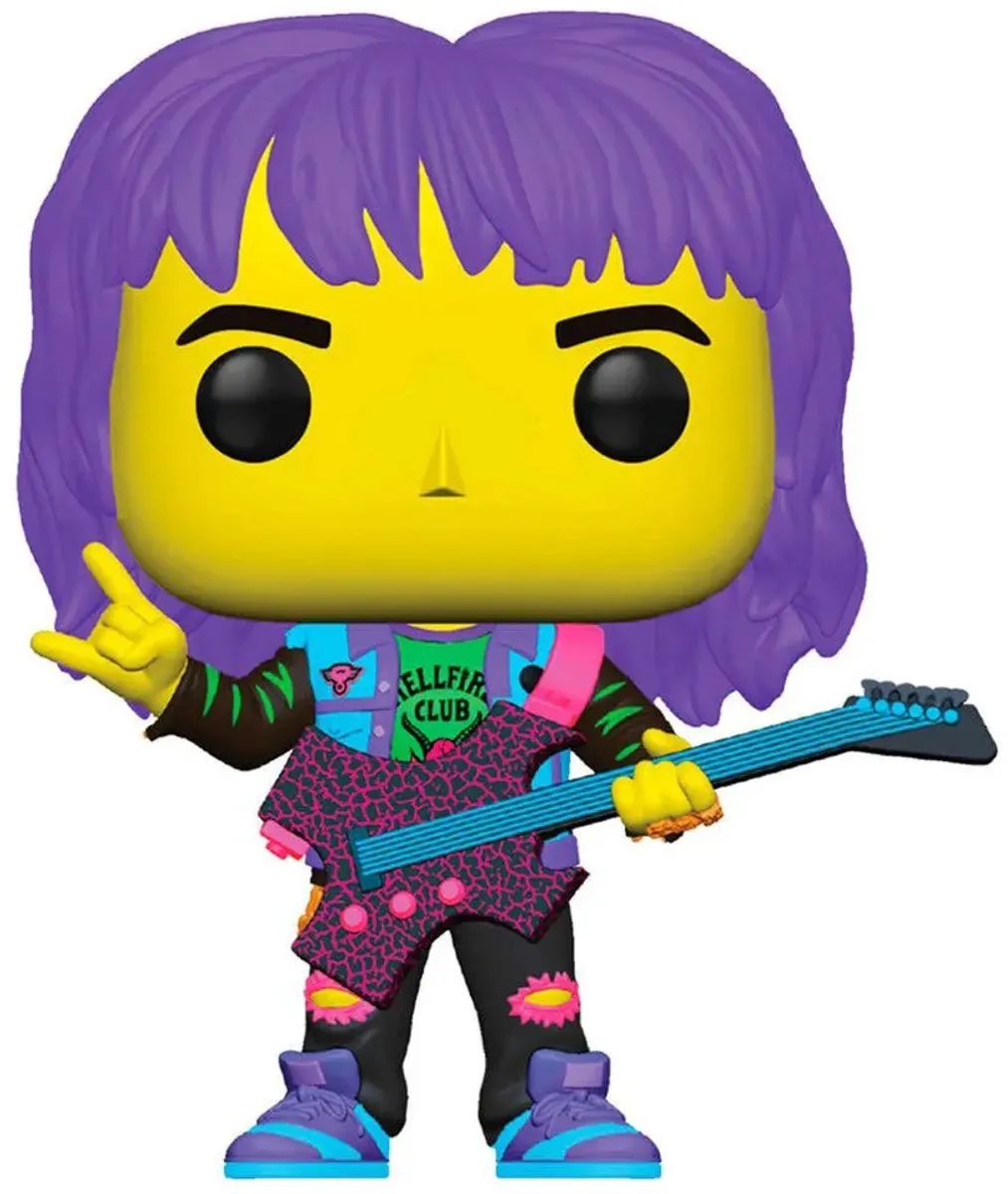 Funko Pop! Stranger Things Eddie met Gitaar #1250 - Blacklight
