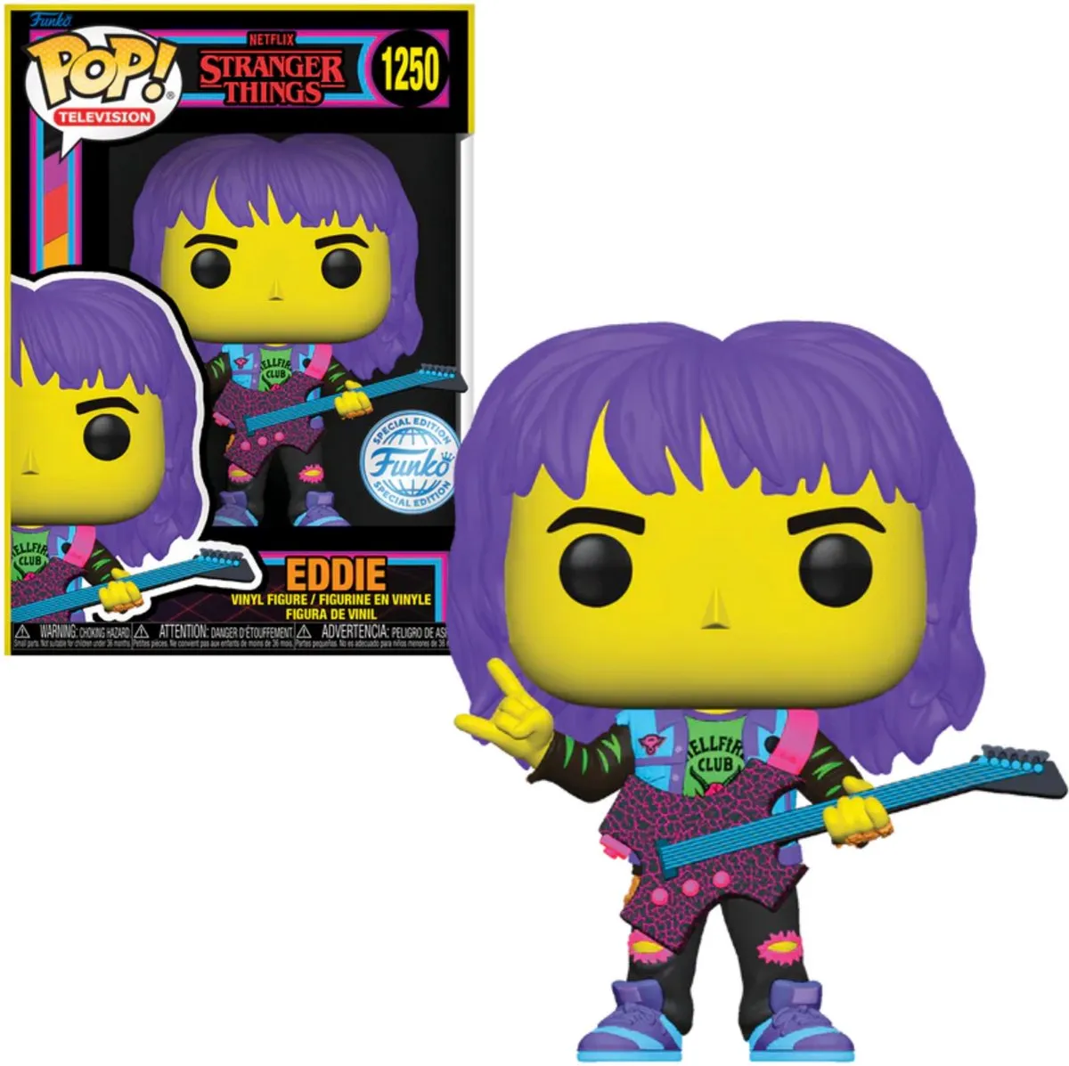 Funko Pop! Stranger Things Eddie met Gitaar #1250