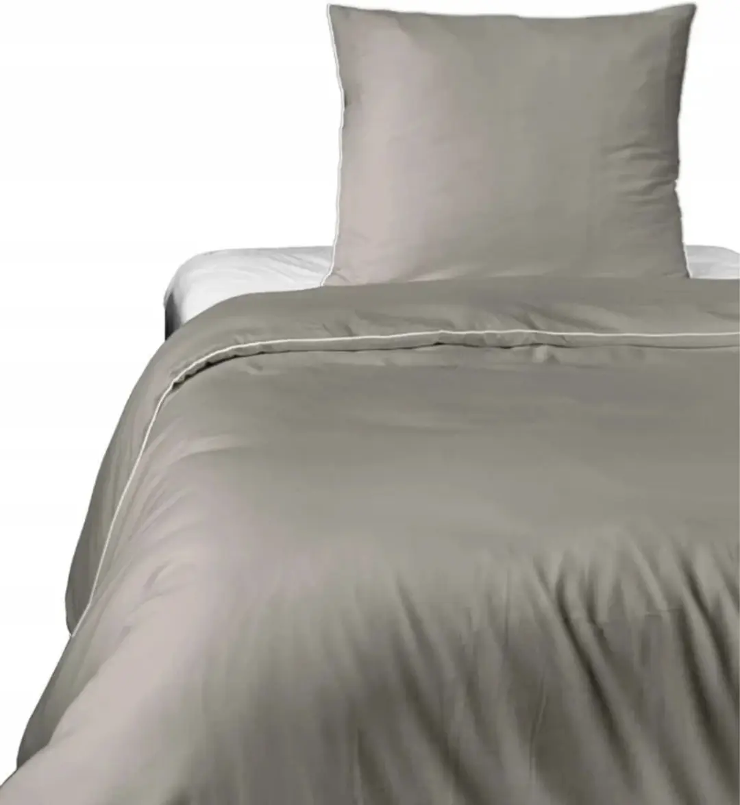 Katoen dekbedovertrek Pure Uni Beige
