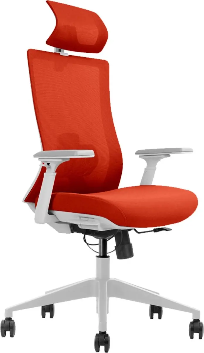 Euroseat ergonomische bureaustoel met hoofdsteun Verona. Uitvoering rug & zittin