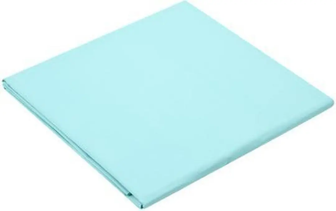 Hoeslakens Bedbasics turkoise in 100% katoen Kjana Perkal 140x200 Sara