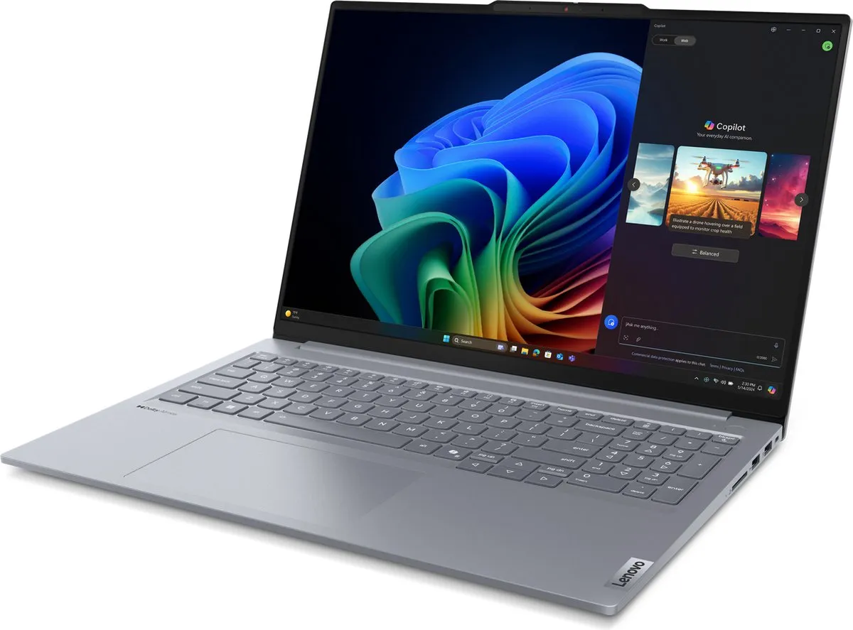 Lenovo ThinkBook 16 G7 QOY Laptop - 32GB/1TB - Snapdragon X Plus