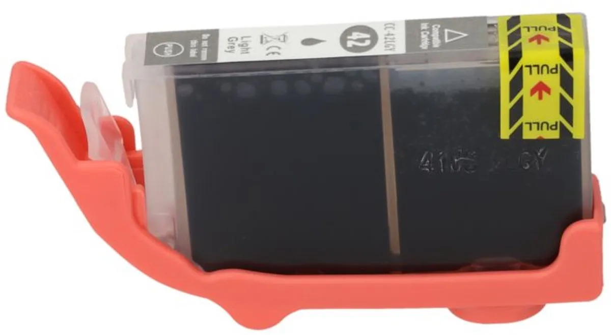 PrintAbout Canon CLI-42LGY Inktcartridge Lichtgrijs - 14.5ml