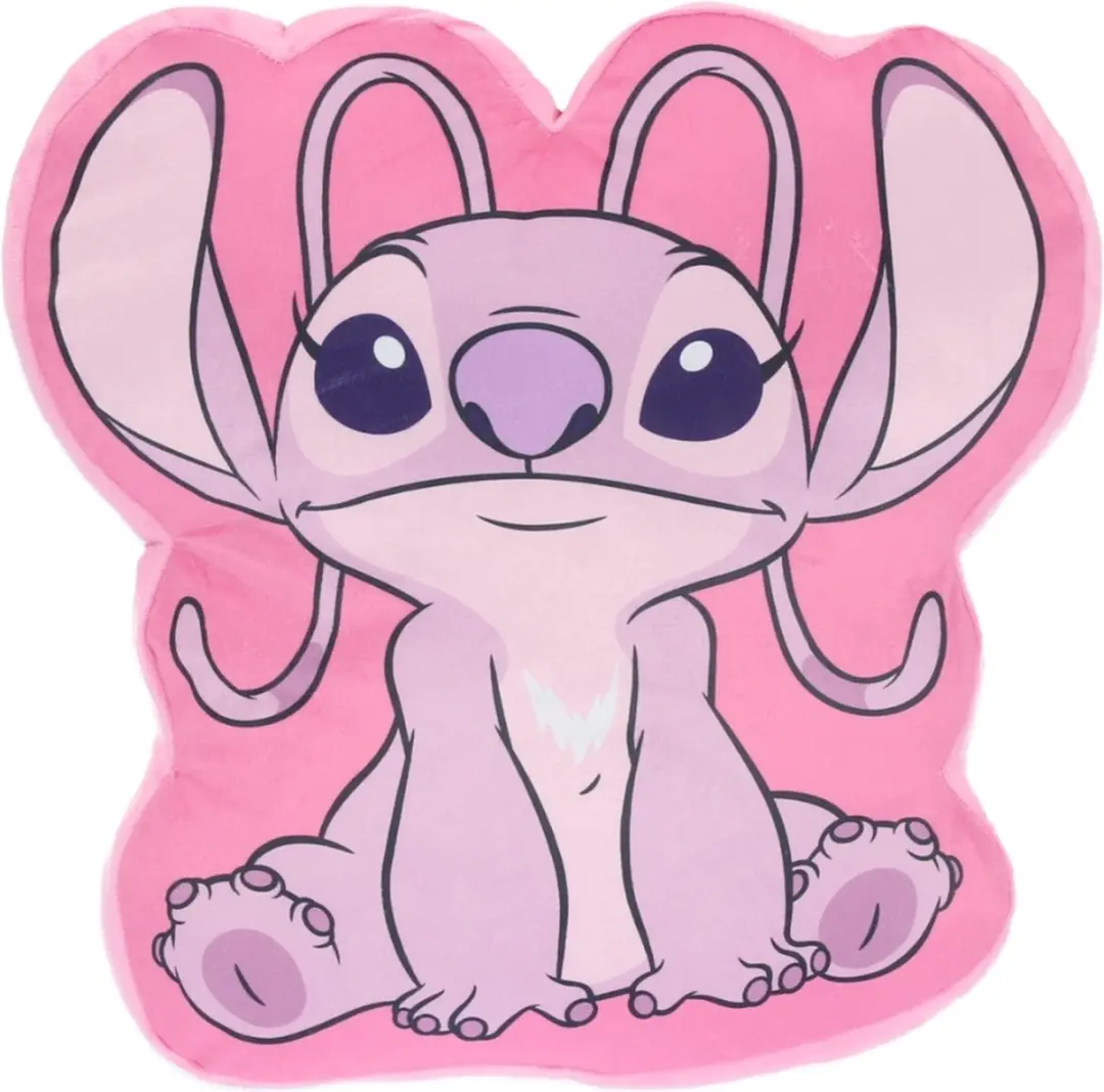 Lilo & Stitch Angel 3D Stitch Kussen - Roze - afbeelding 3 van 5