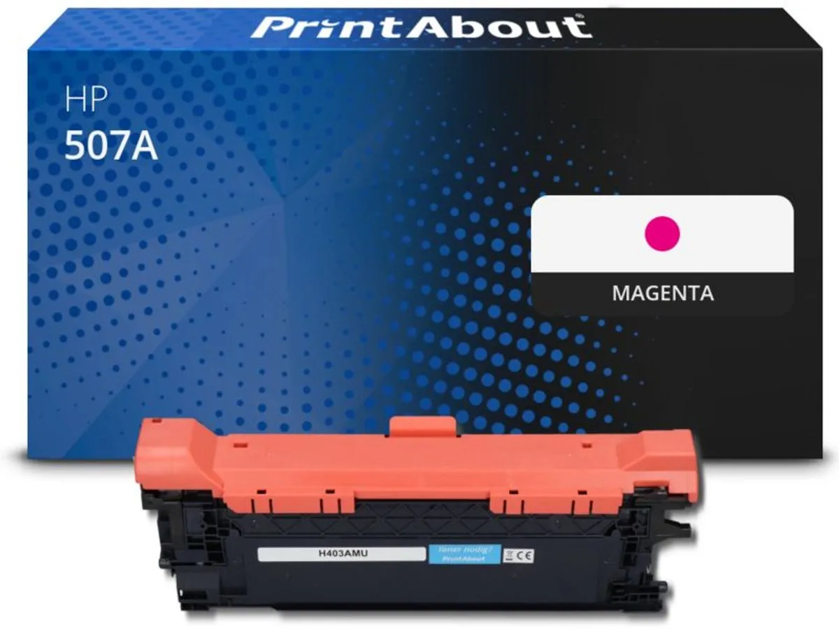 PrintAbout HP 507A CE403A Toner Magenta