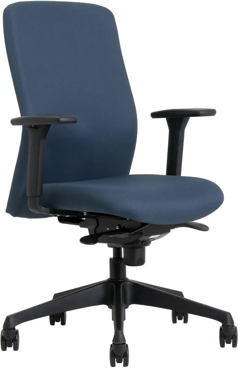 Bureaustoel Euroseats Vigo 002 blauw