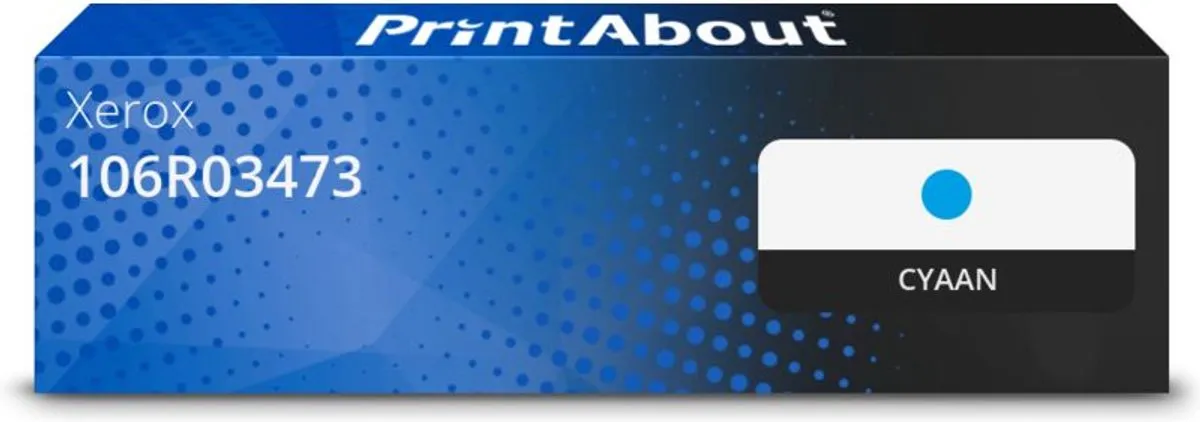 PrintAbout Xerox 106R03473 XL Toner Cyaan