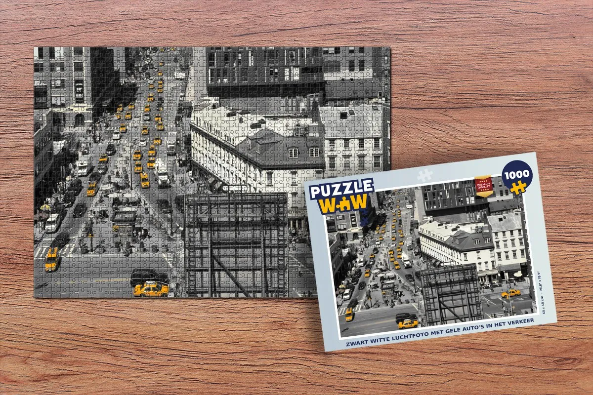 PuzzleWow Legpuzzel 1000 Stuks - Multicolor