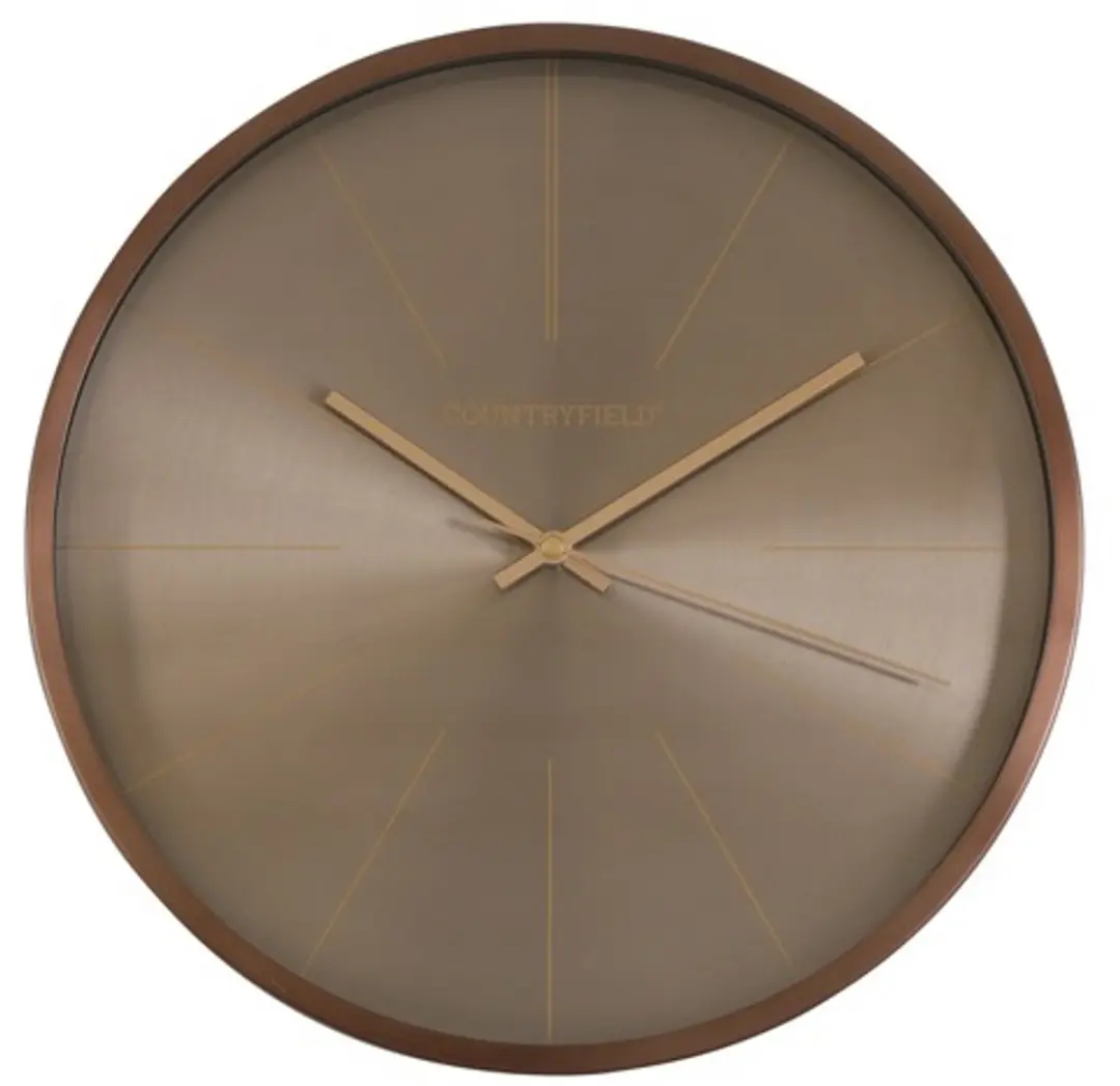 Countryfield Wandklok Copper S Brons