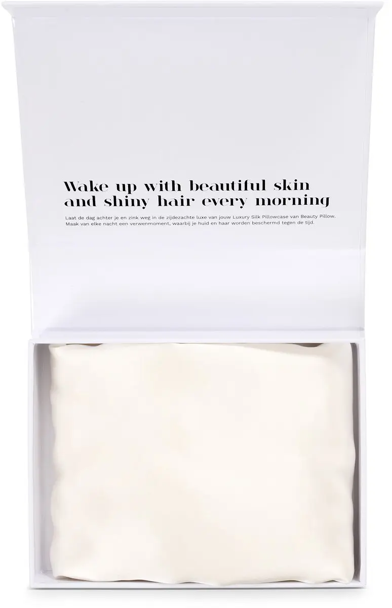 Beauty Pillow Luxury Zijden Hoes 22 momme 60x70cm Pearl