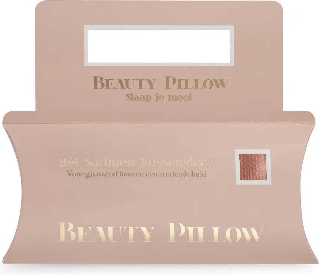 Beauty Pillow Satijnen Kussensloop 60x70cm - Terracotta