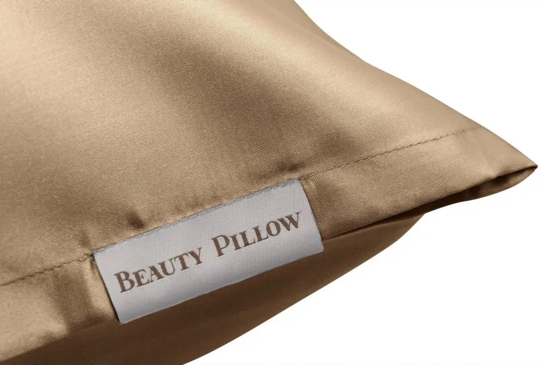 Beauty Pillow Satijnen Kussensloop 60x70cm - Bronze
