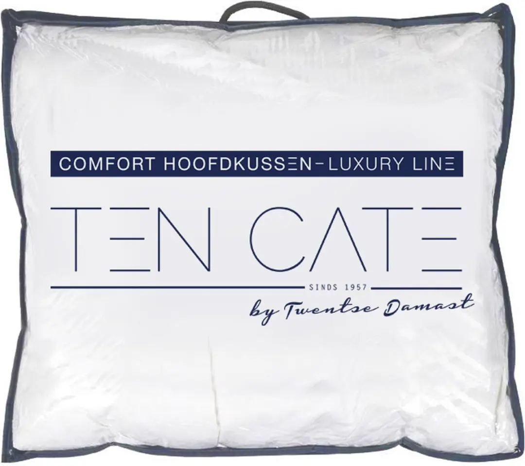 Ten Cate Hoofdkussen Nekklachten 60x70cm - 2 Stuks - Wit - afbeelding 6 van 6