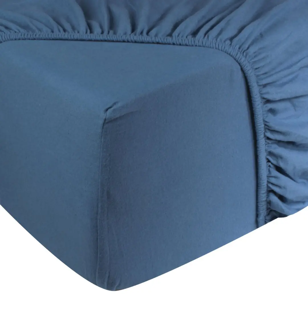 DoubleDry Hoeslaken Flanel 100% Zacht Katoen