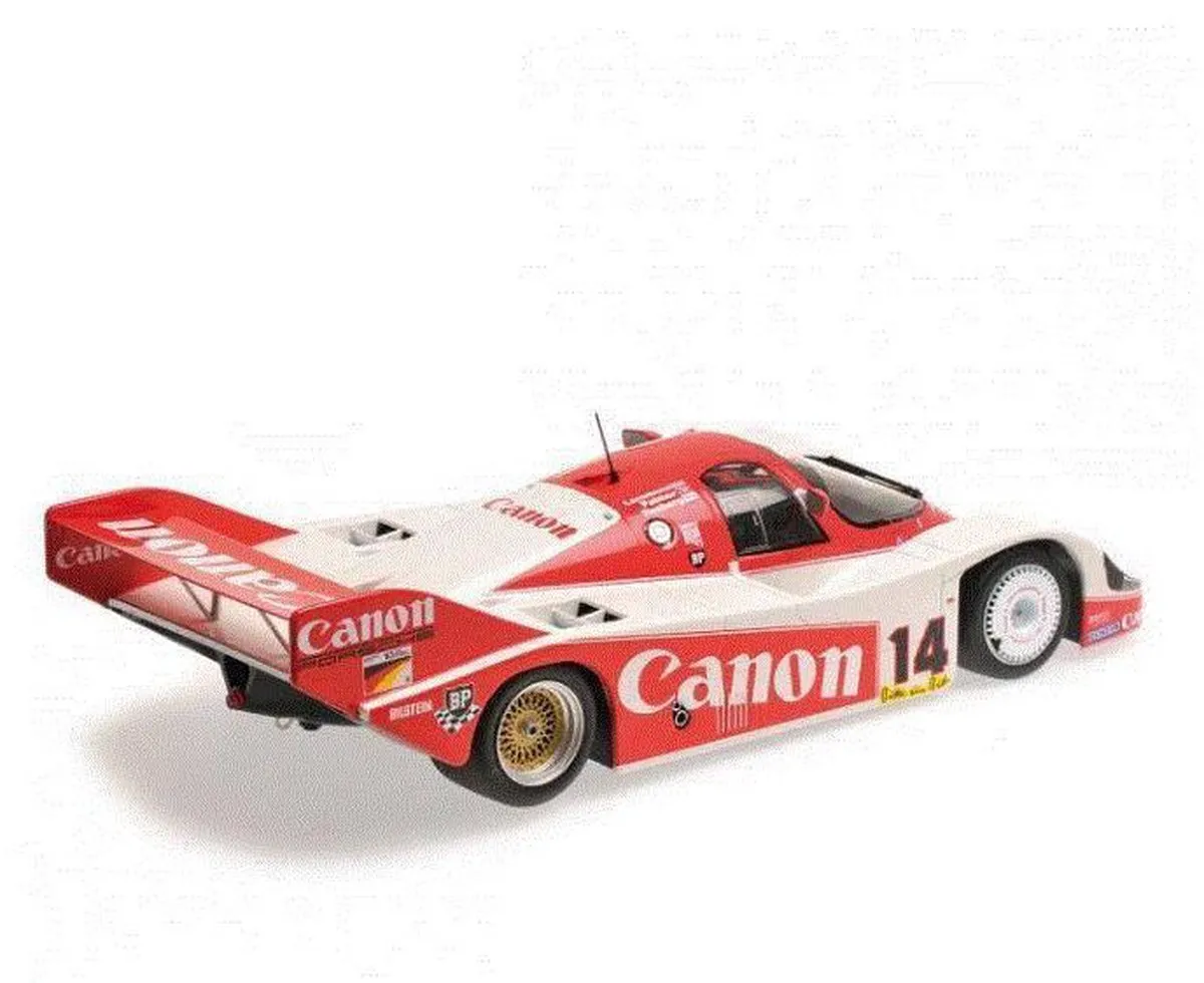 Porsche 956K Canon Racing #14 Nürburgring 1983 - 1:18 - Minichamps - Wit/Rood
