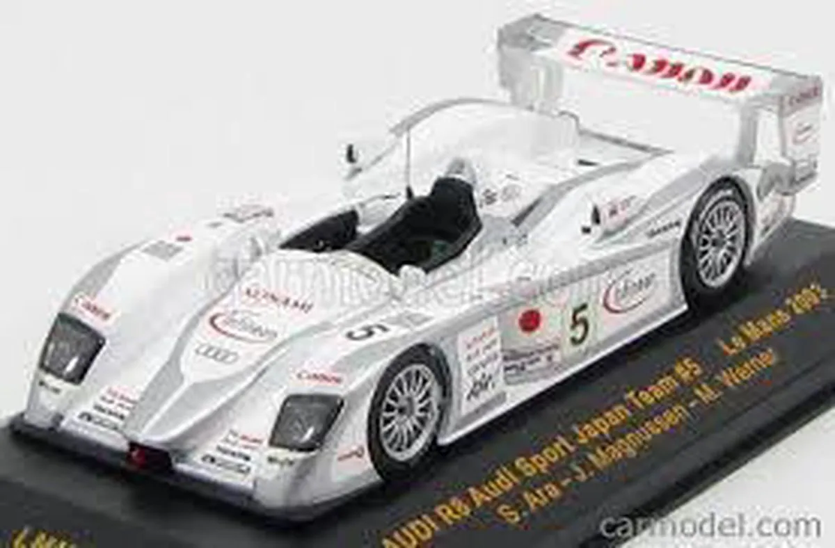 Audi R8 2003 #5 IXO Modelauto - 1:43 - Diversen Kleuren - afbeelding 6 van 6