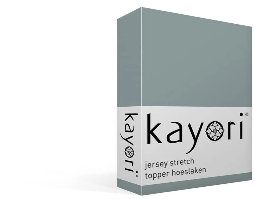 Kayori Shizu jersey stretch topper hoeslaken