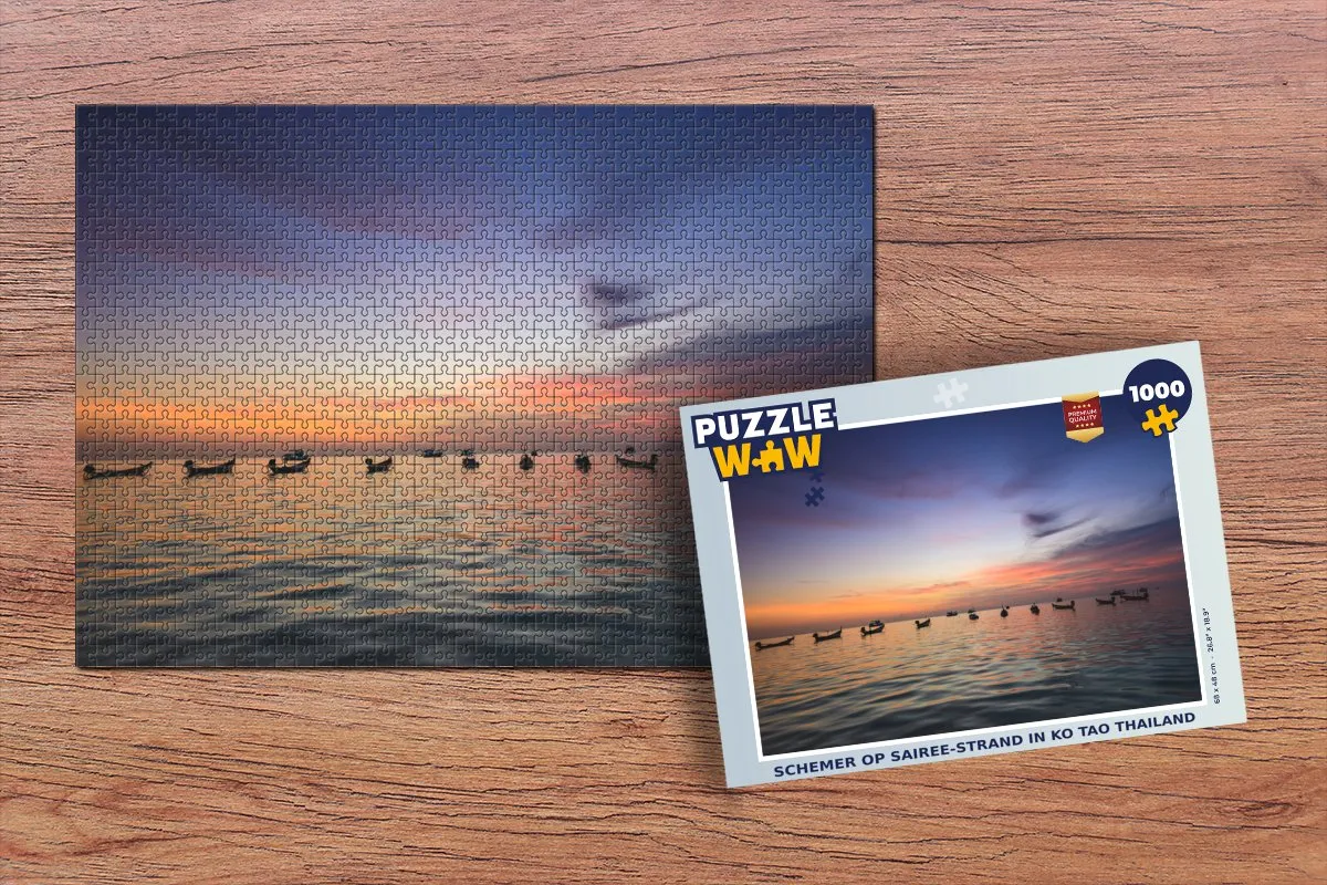 PuzzleWow Legpuzzel 1000 Stuks