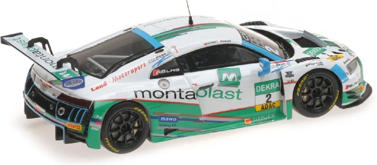 Audi R8 LMS Montaplast by Land-Motorsport #2 ADAC GT Masters 2017 - 1:43 Minichamps