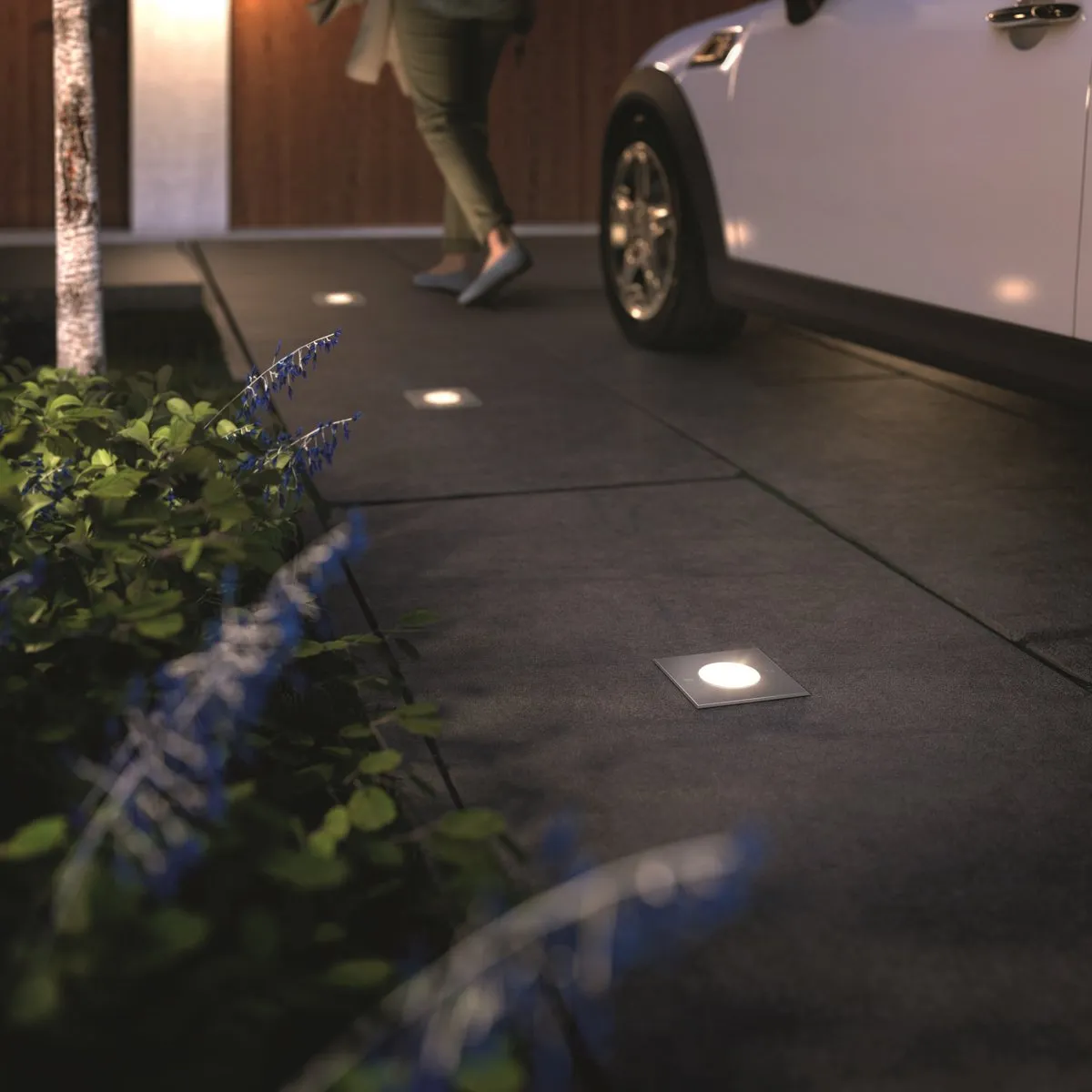 Philips LED Crust Grondspot 3W - Ø10.5cm - RVS