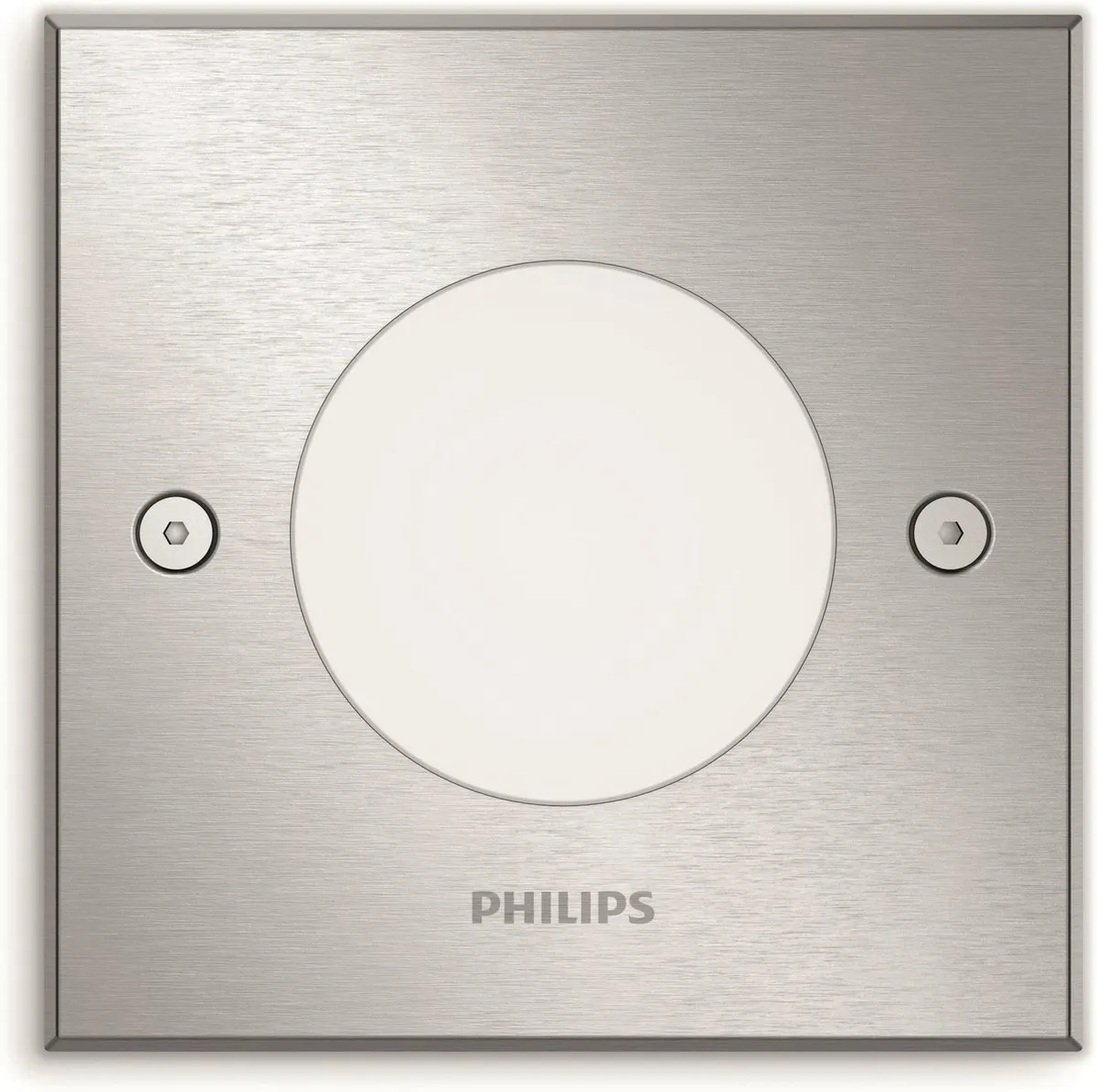 Philips LED Crust Grondspot 3W - Ø10.5cm - RVS