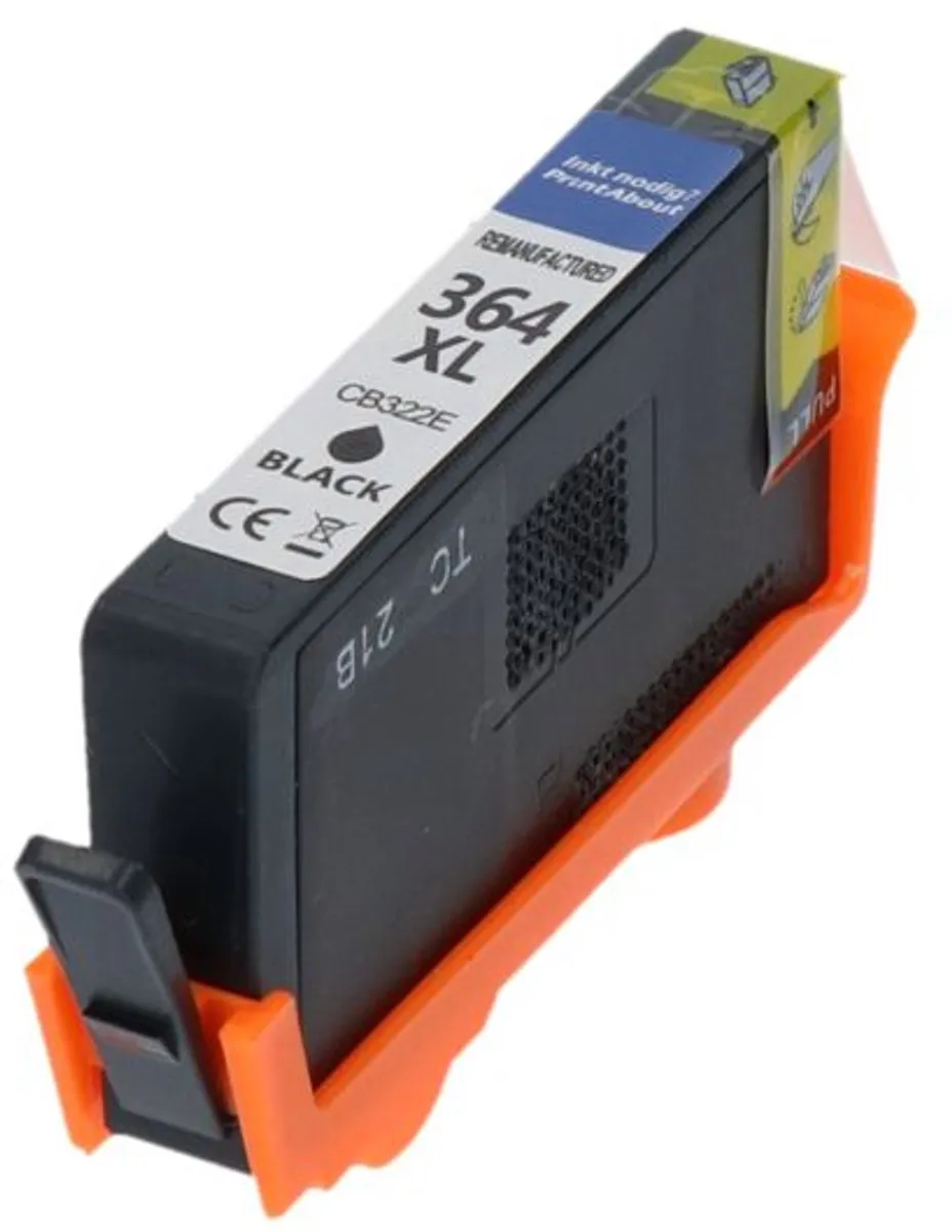 PrintAbout Huismerk HP 364 CB317EE Inktcartridge Foto-zwart 15.6ml