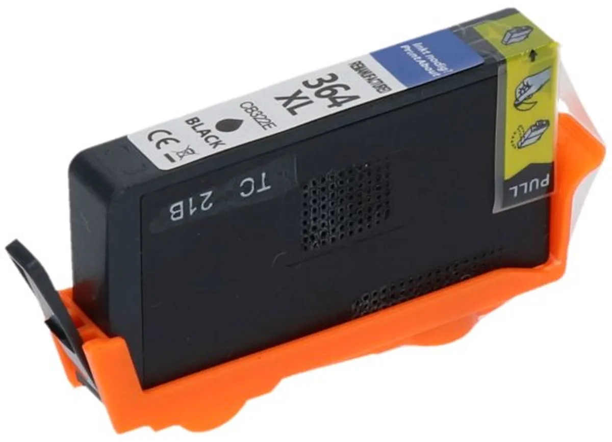 PrintAbout Huismerk HP 364 CB317EE Inktcartridge Foto-zwart 15.6ml