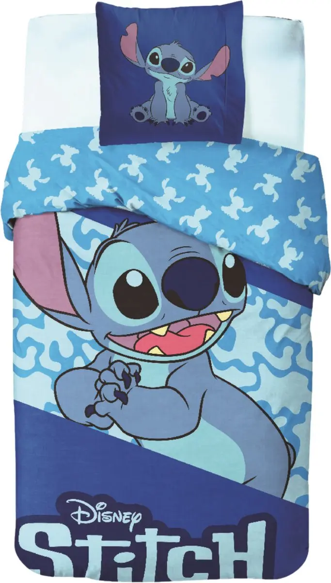 Lilo & Stitch Dekbedovertrek Eenpersoons 140x200cm