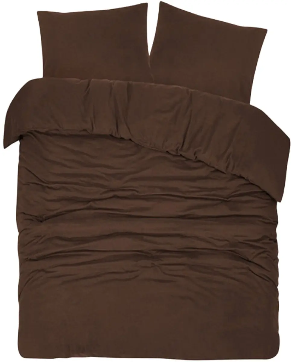 DoubleDry Dekbedovertrek Flanel 100% Zacht Katoen