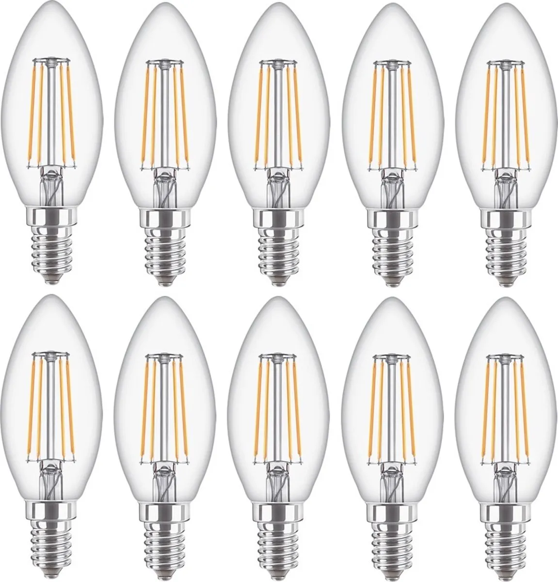 Philips LED Kaarslamp 4.3W 470lm E14