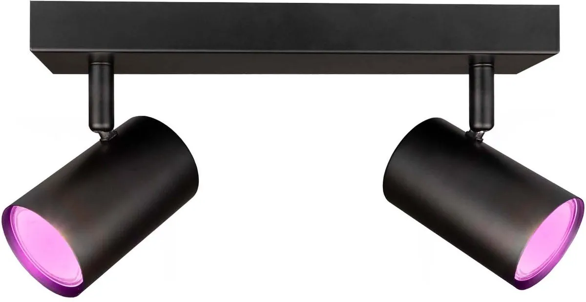 Ledvion LED Plafondspot 2-lichts RGB 5W GU10